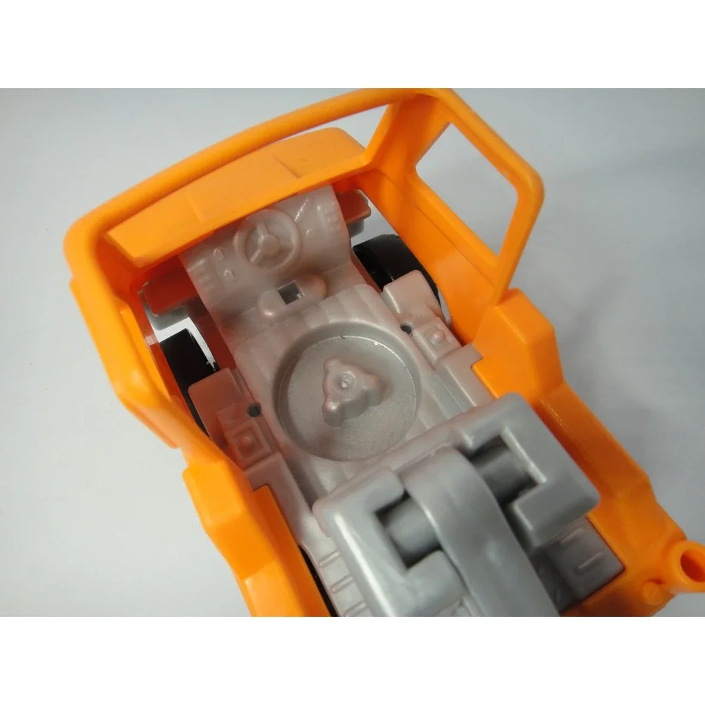 Fisher-Price Little People Orange Help and Go Tow Truck Face Vehicle 2023 Mattel